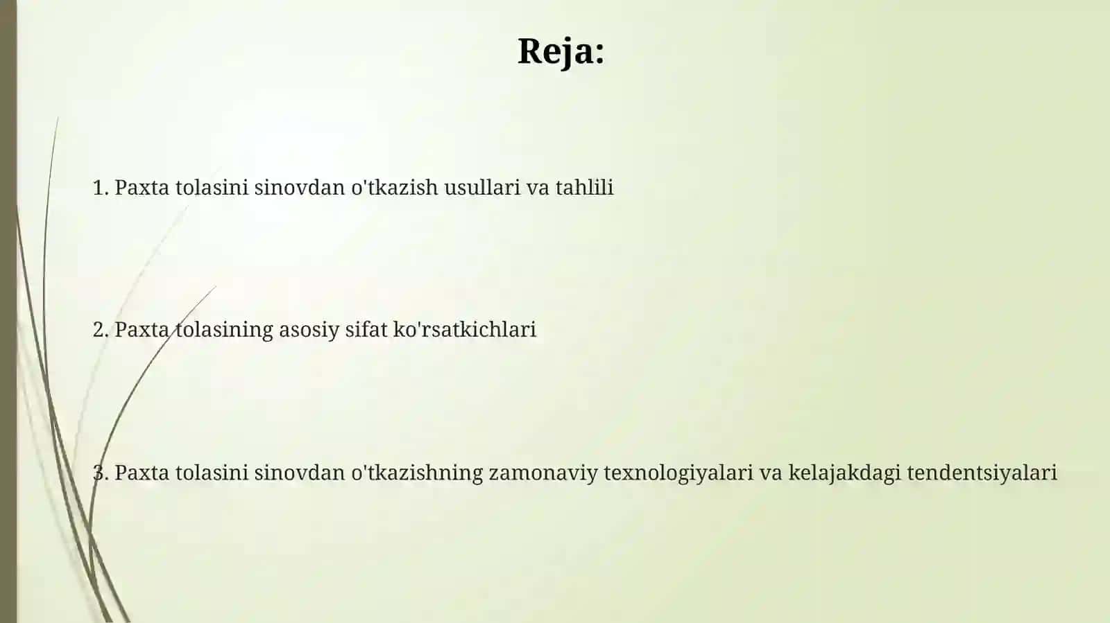 Paxtatolasiniturlarisinovlardanotkazishvatahlilqilish 2