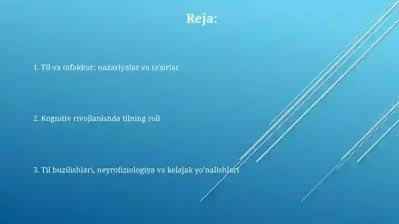 Psixik jarayonlarning shakllanishida tilning ahamiyati 2