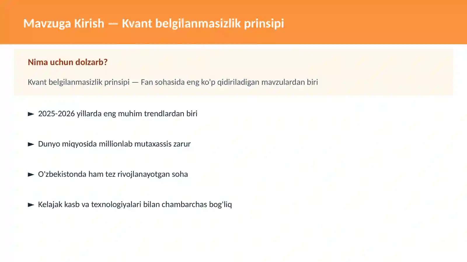Kvant belgilanmasizlik prinsipi 2