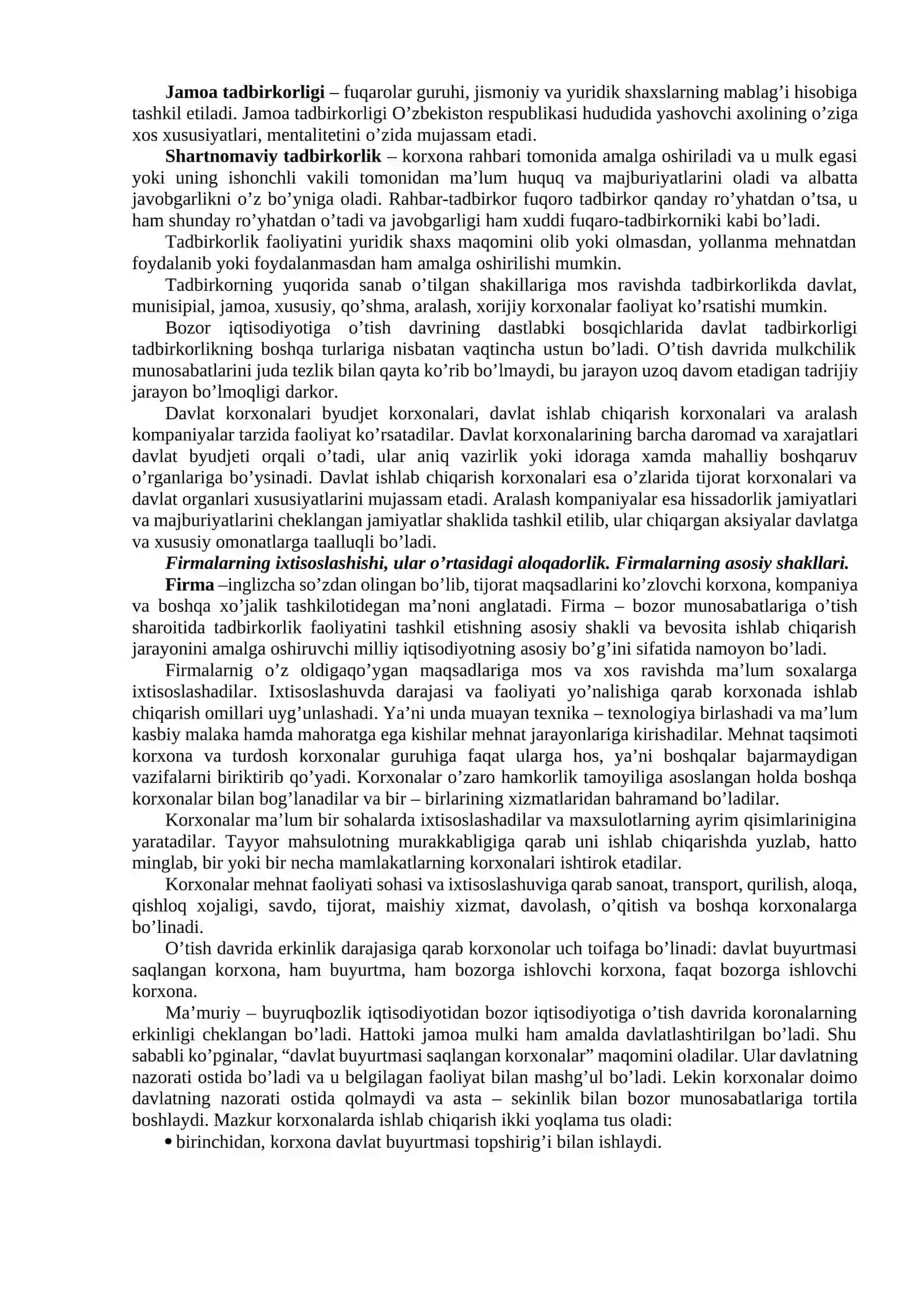 Biznes g‘oya tanlash va uni tahlil qilish. Marketing va uning mohiyati 2