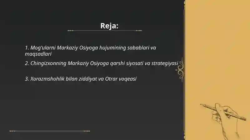 Mog'ularni markaziy osyoga hujumi 2