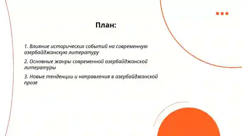 Современная Азербайджанская литература 2