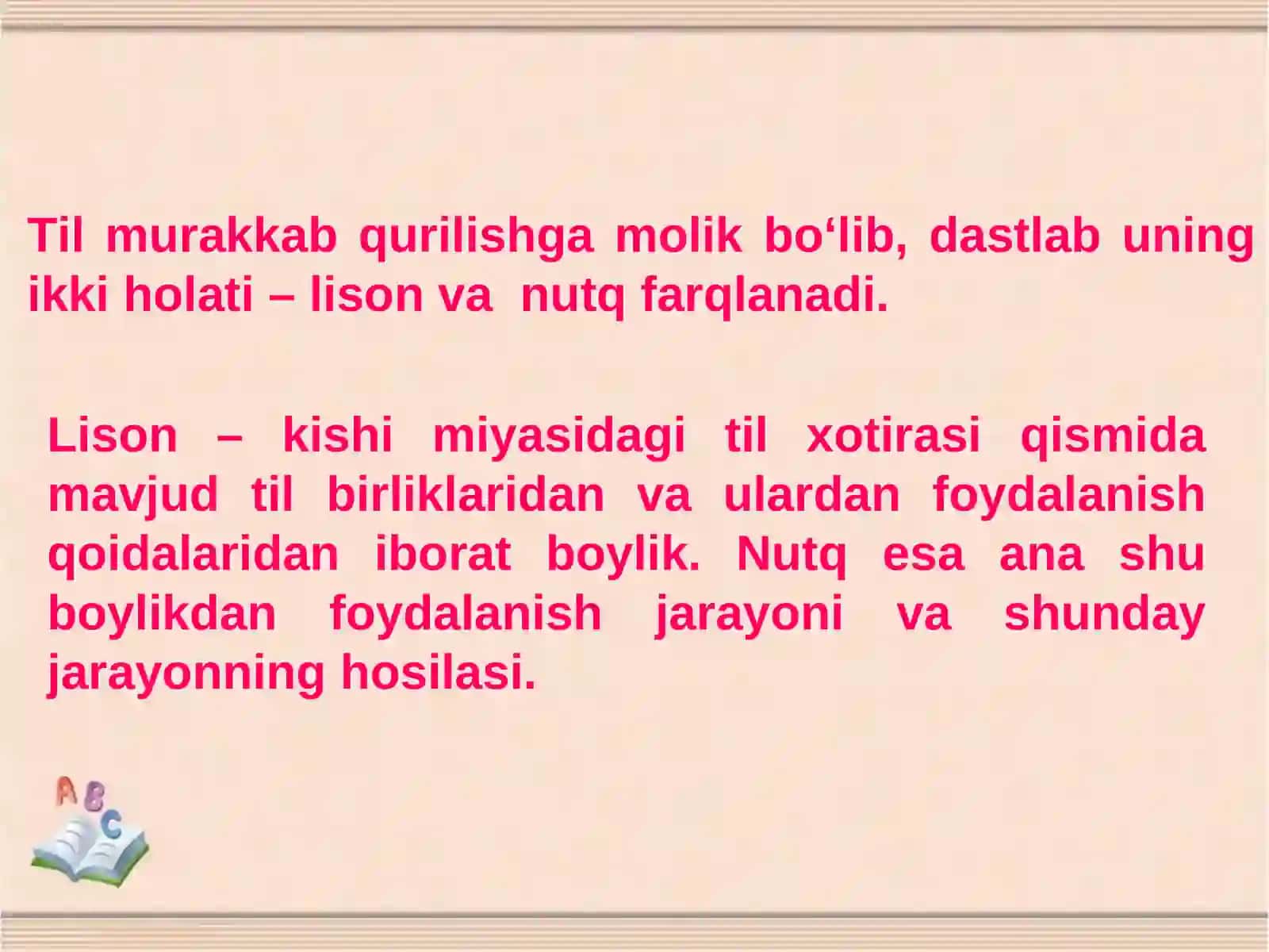 Til va nutq munosabati 2