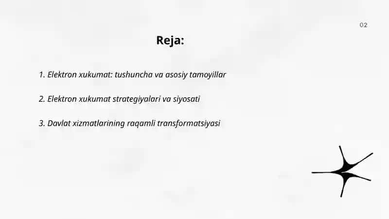 Elektron xukumat: tushuncha va asosiy tamoyillar 2