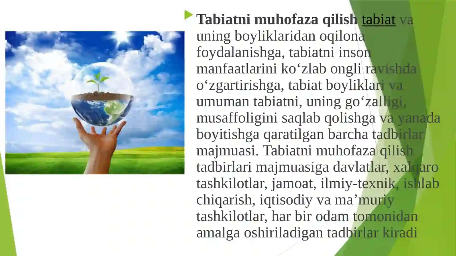 TABIATNI MUHOFOZA QILISHNING ILMIY ASOSLARI 2
