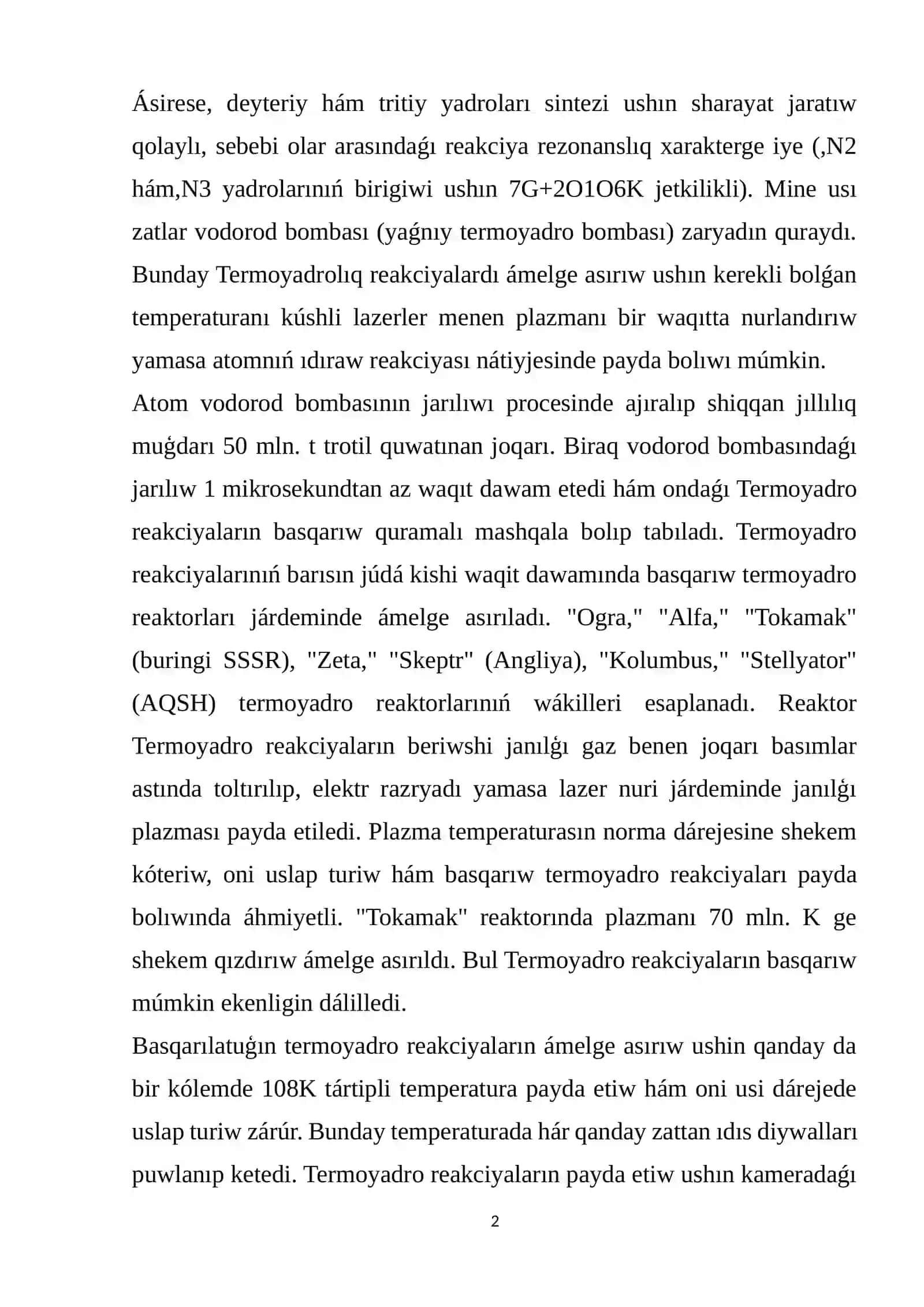 Termoyadroviy reakciyalar 2