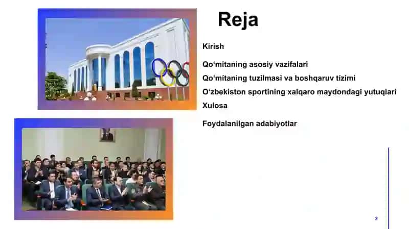 O‘zbekiston Respublikasi Milliy Olimpiya Qo‘mitasi 2