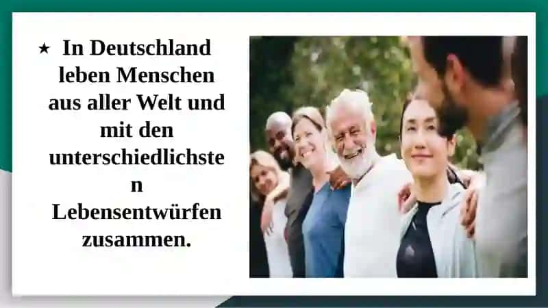 Leben der in Deutschland lebenden Menschen 2