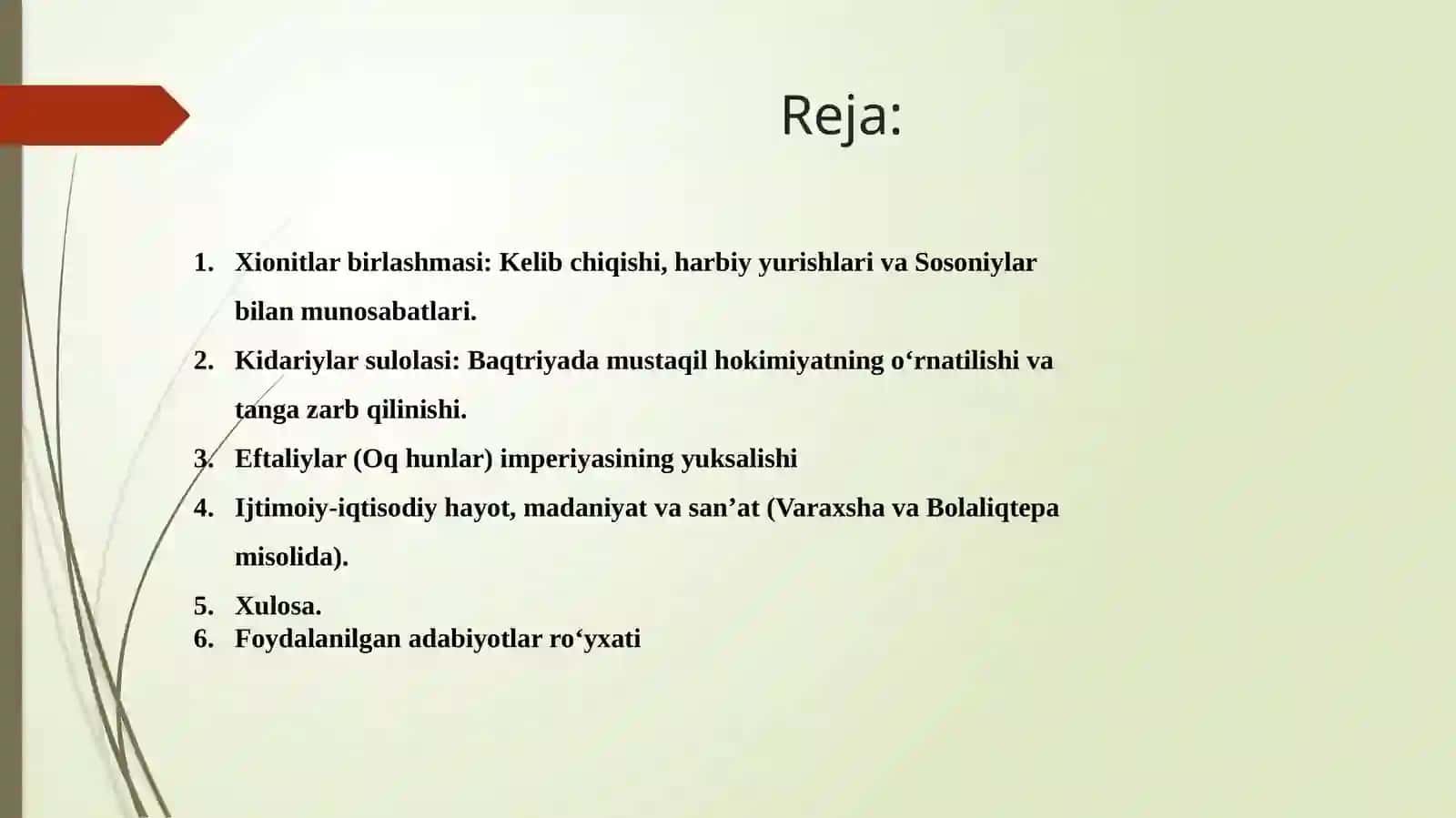 O‘RTA OSIYODA ILK O‘RTA ASR DAVLATCHILIGI: XIONITLAR, KIDARIYLAR VA EFTALIYLAR IMPERIYASI 2
