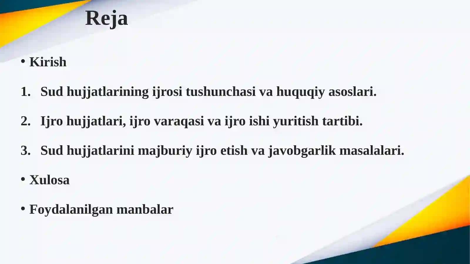 Sud hujjatlarining ijrosi 2