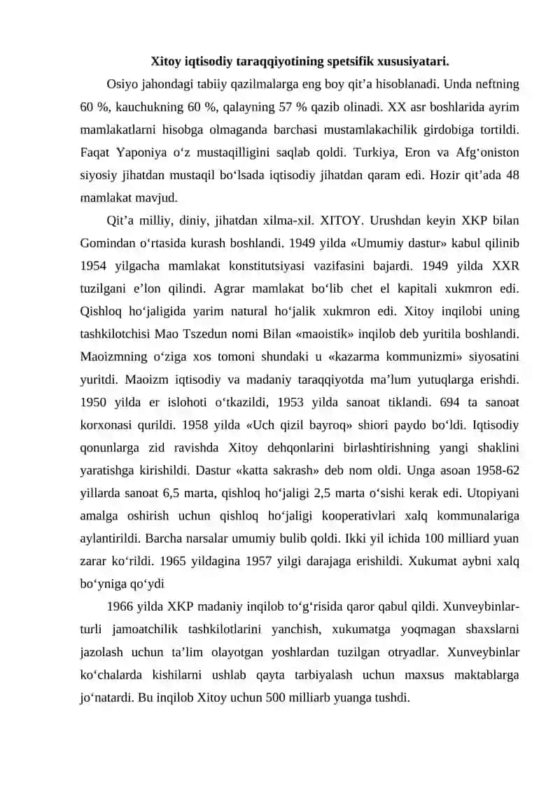 Xitoy va Yaponiyaning geostrategik siyosati va uning mohiyati 2