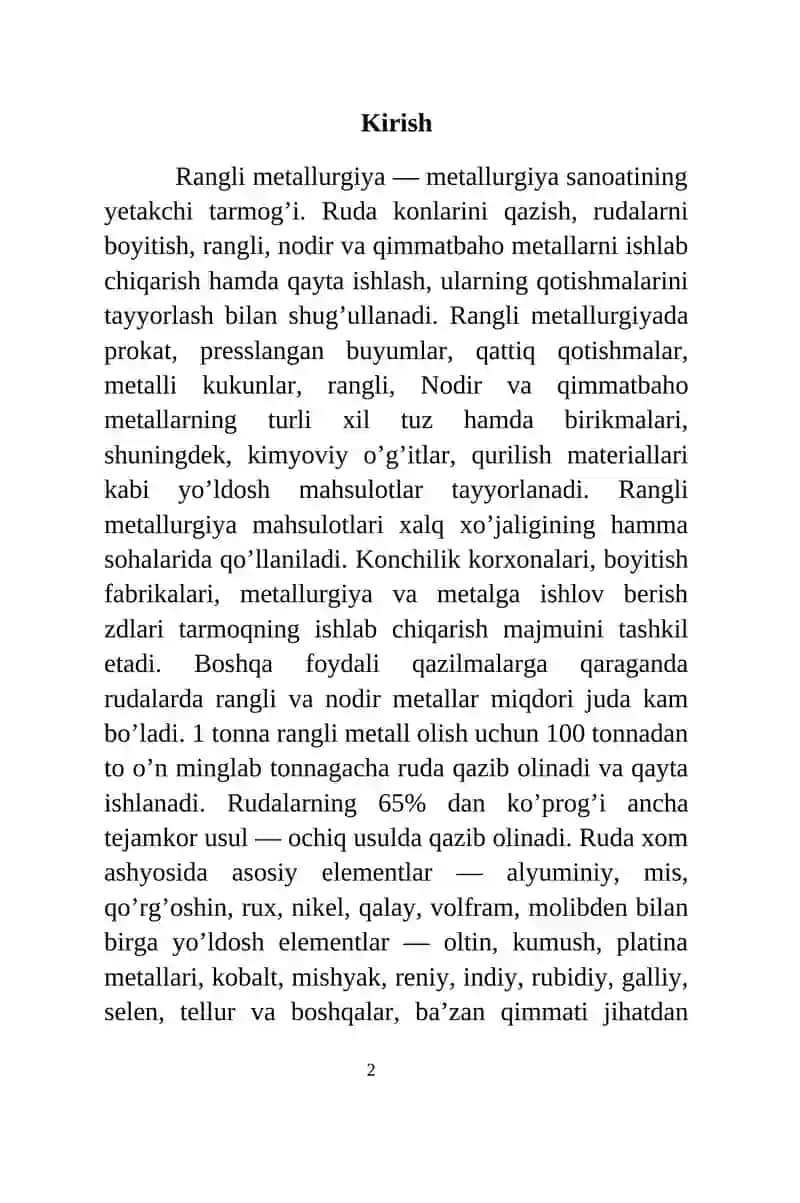 Kadmiy ishlab chiqarish 2