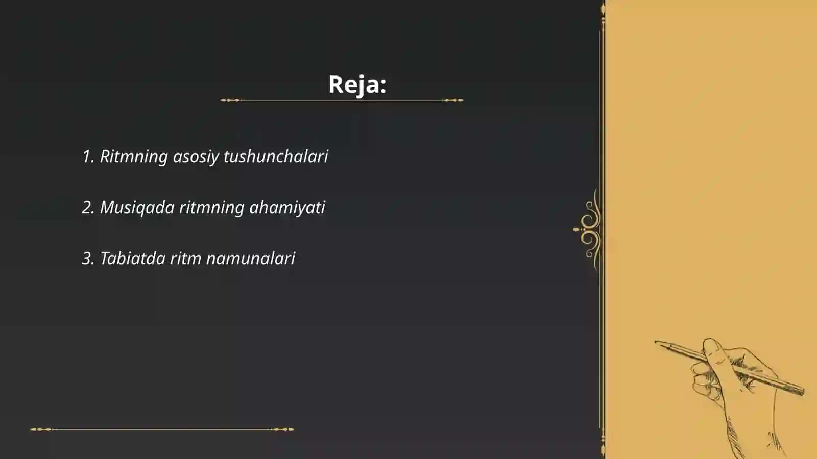 Ritm va uning turlari 2