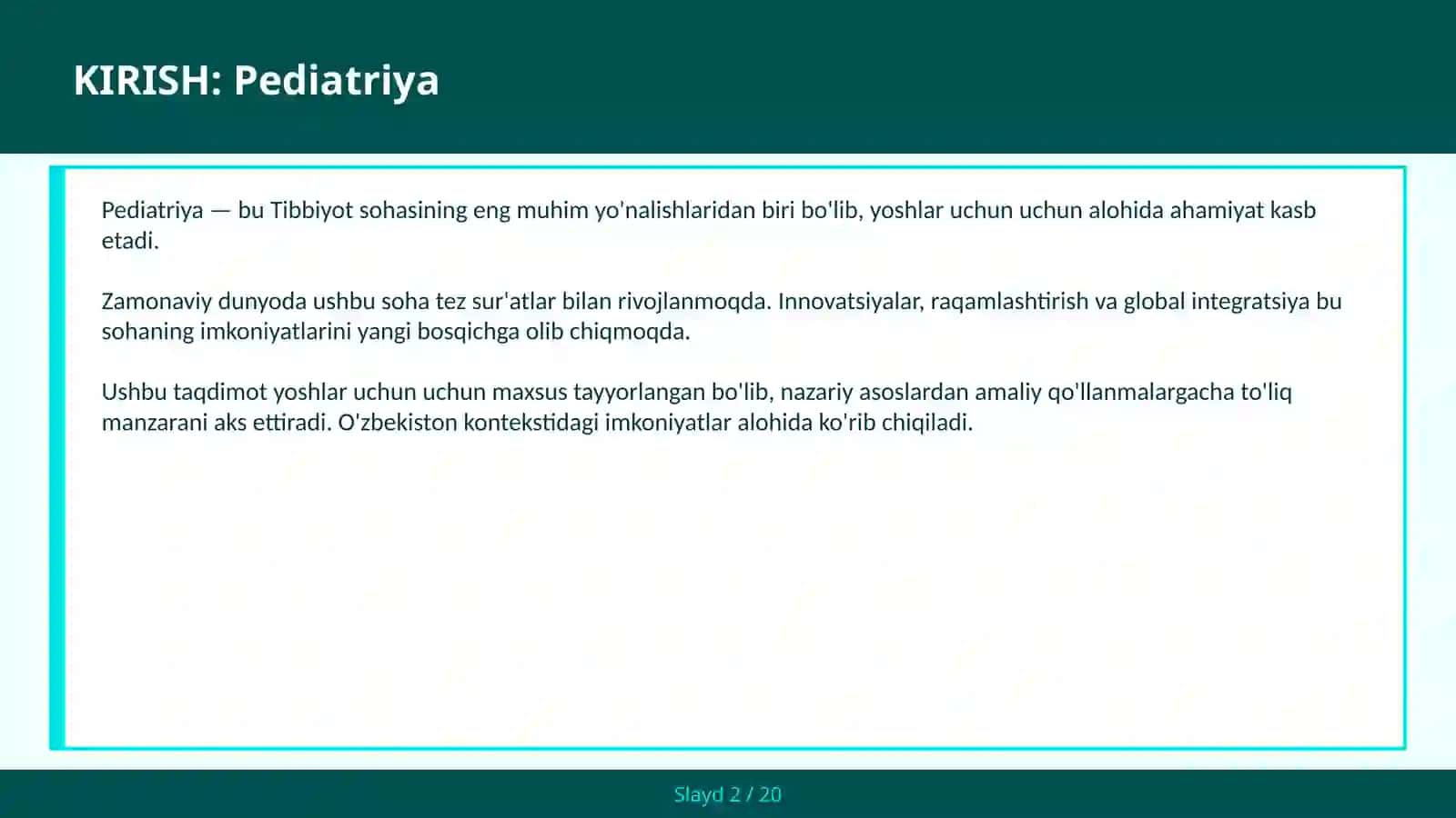 Pediatriya 2