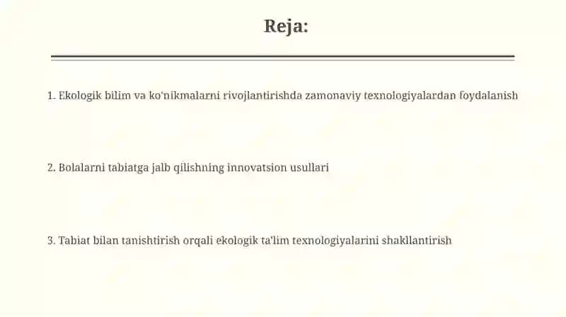 Bolalarni tabiatga jalb qilishning innovatsion usullari 2