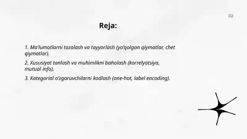 Ko‘p o‘zgaruvchili chiziqli regressiya modeli 2