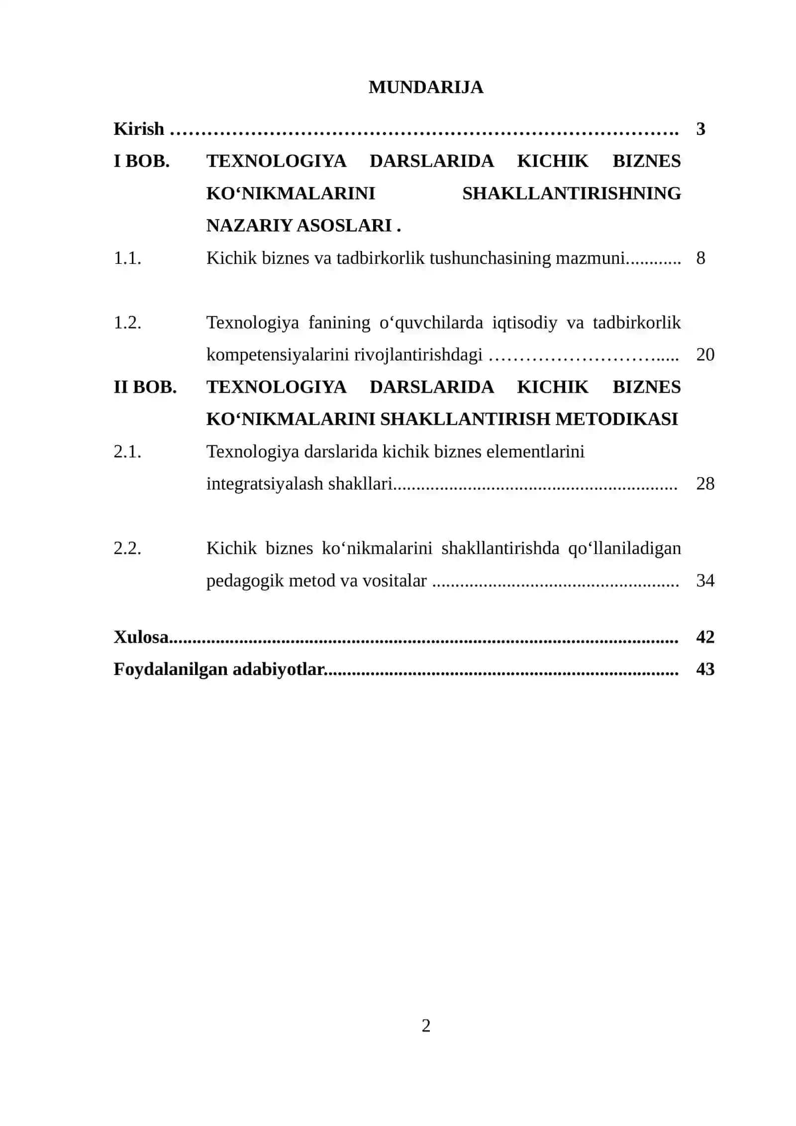 Texnologiya darslarida o‘quvchilarning kichik biznes ko‘nikmalarini shakllantirish 2