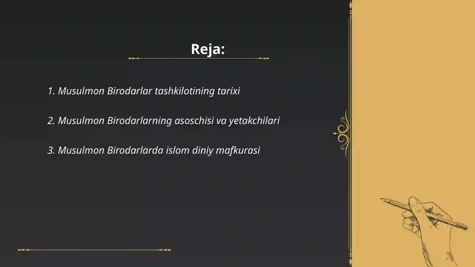 Musulmon Birodarlar 2