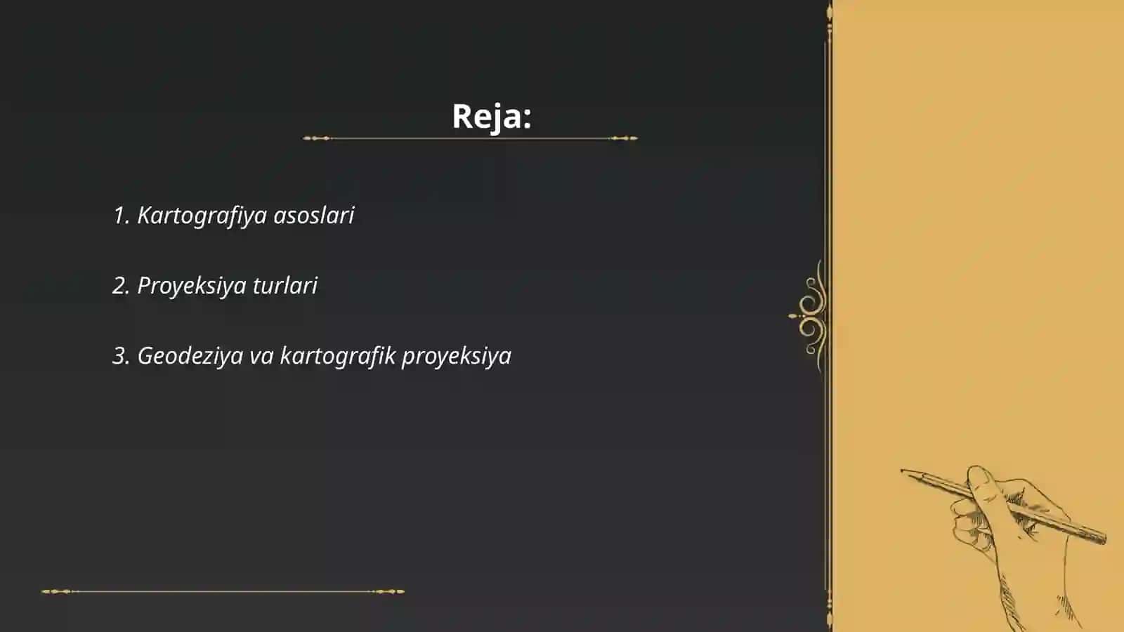 Kartografik proyeksyalar 2