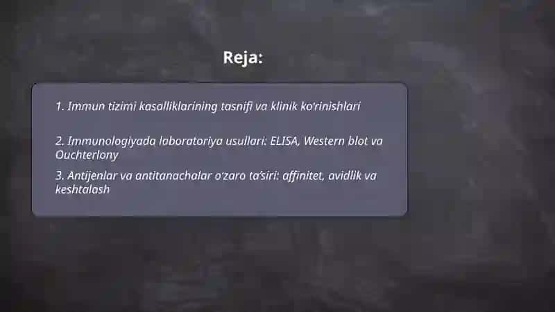 Immun sistemasi kasalliklari 2