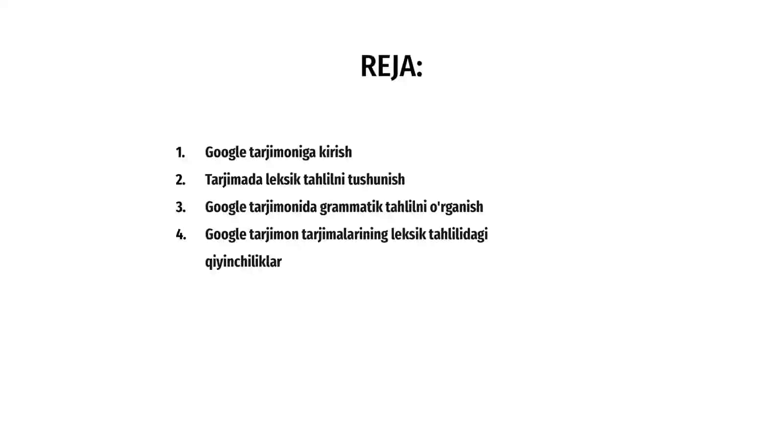 Google translator tarjimasini leksik va grammatik jihatdan tahlil qilish 2