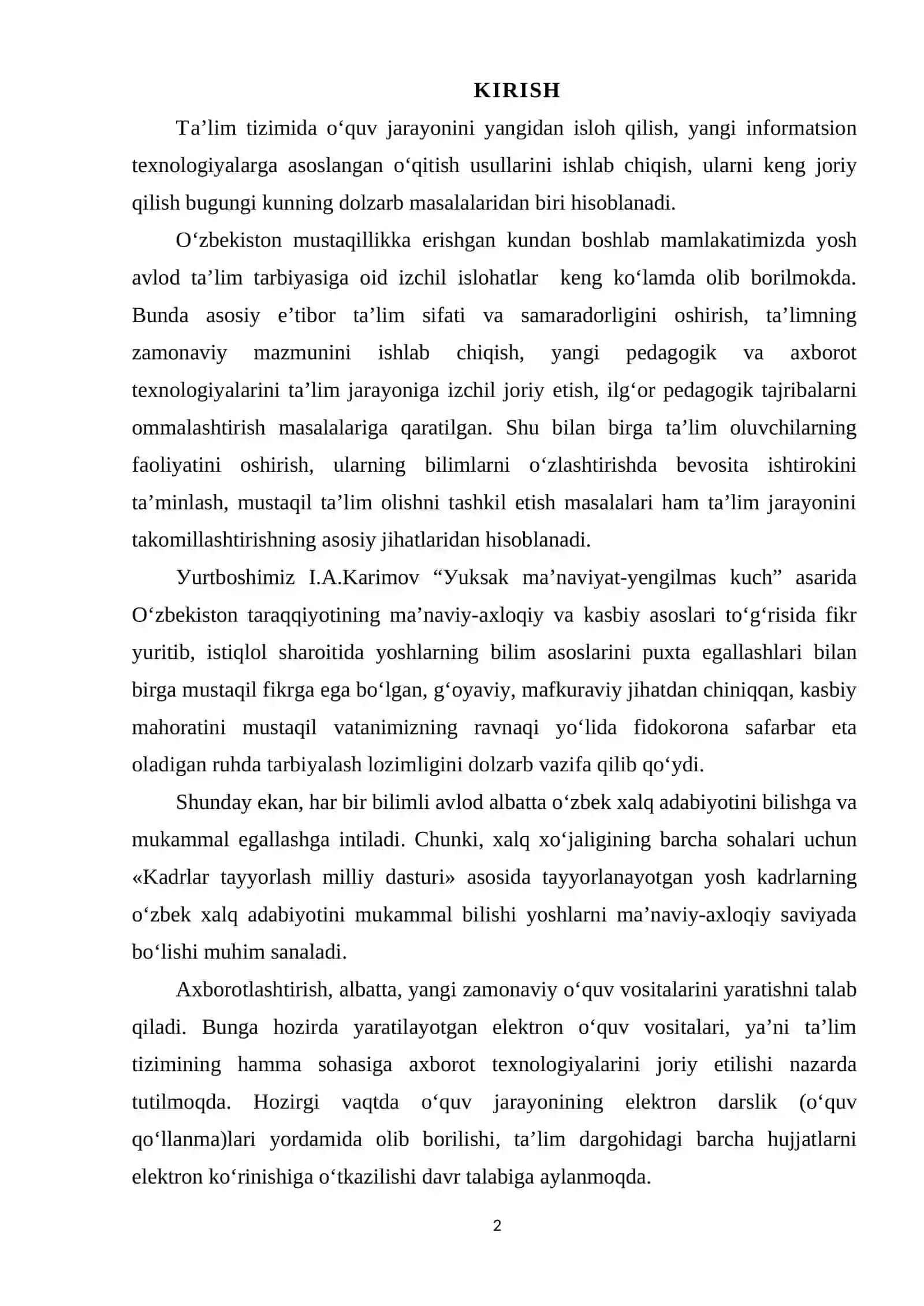 Adobe Muse dasturi yordamida A.Oripov hayoti va ijodi mavzusida multimediali elektron resurs yaratish 2