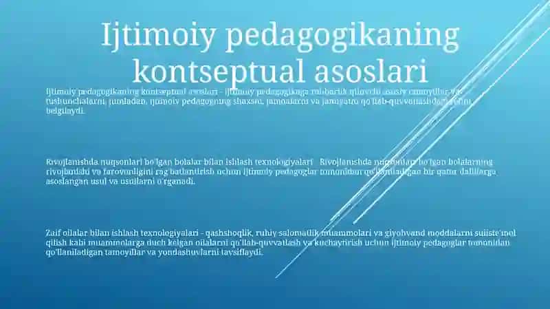 Tarbiyasi Og'Ir Bolalar Bilan Ishlashning Ijtimoiy Pedagogik Texnologiyalari 2
