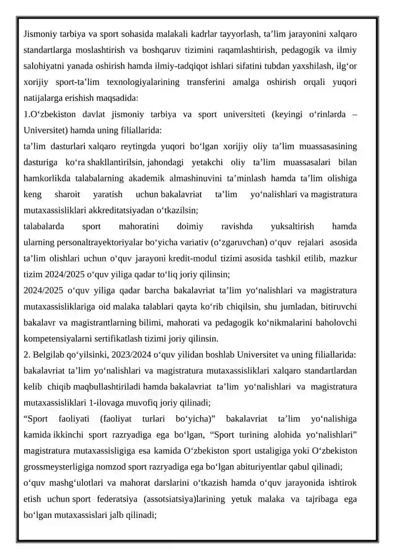 SPORT-SOG'LOMLASHTIRISH OB'YEKTLARINI SANITARIYA NAZORATI (YOPIQ SPORT BINOLARI) 2