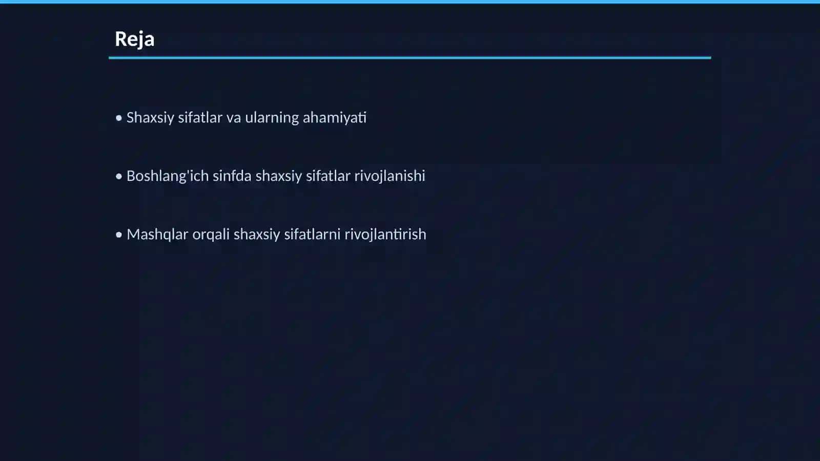 Boshlangich sinf ôquvchilarining shaxsiy sifatlarini rivojlantirish boʻyicha mashqlar 2