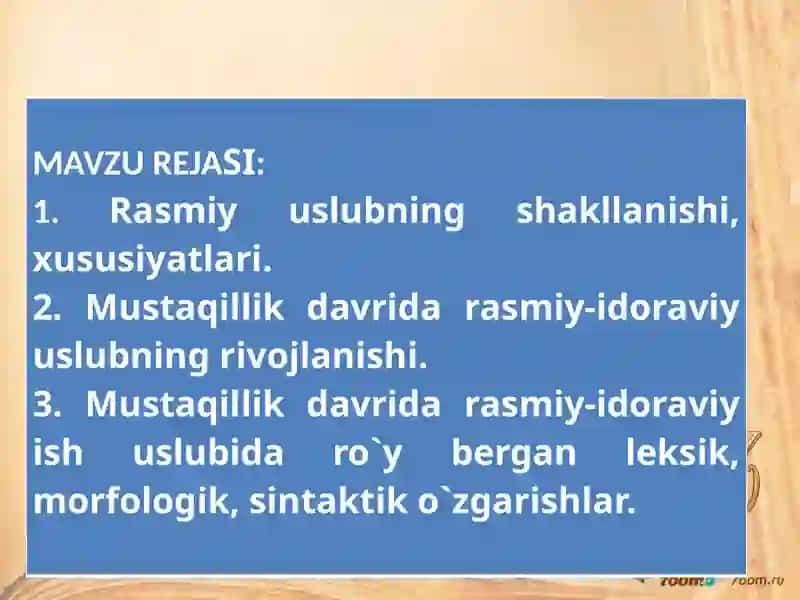 Rasmiy uslub 2