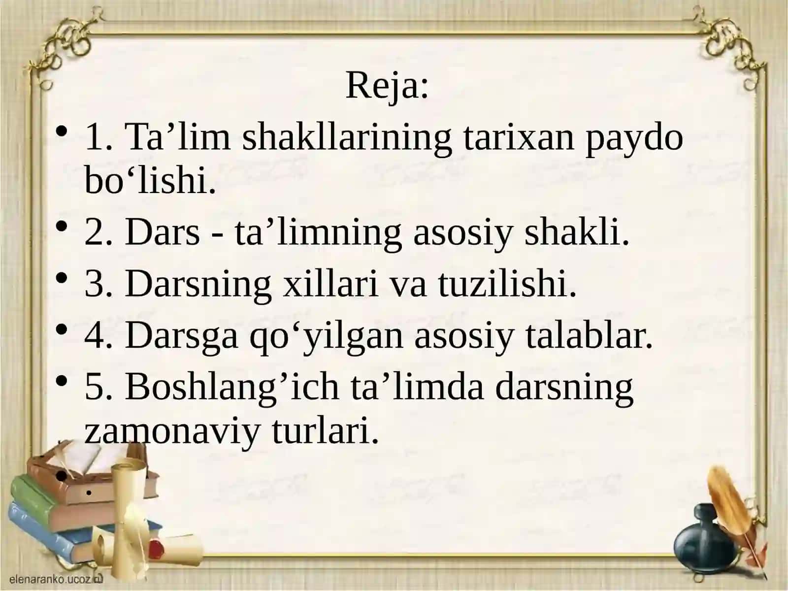 Ta'lim shakllarining tarixan paydo bo'lishi 2