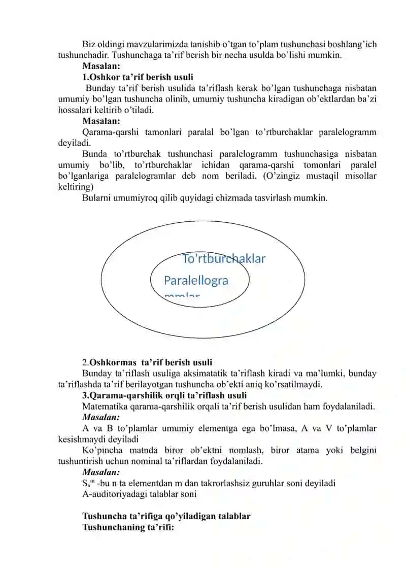 matematikadagi bazi tushundirmalar 2