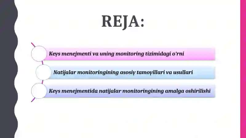 Keys menejmentida natijalar monitoringi 2