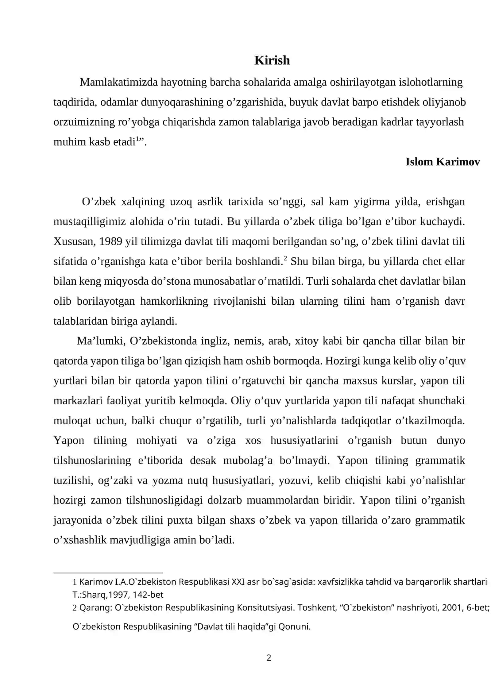 Yapon tilidagi qo’shma fe’llarning semantik va grammatik tahlili 2