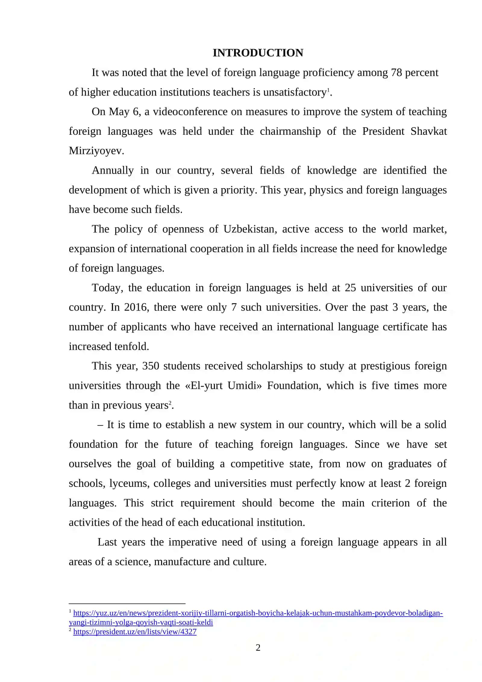 THE ROLE OF INTERACTIVE METHODS IN DEVELOPING STRATEGIC COMPETENCE OF PUPILS (IN THE EXAMPLE OF A1 LEVEL) 2