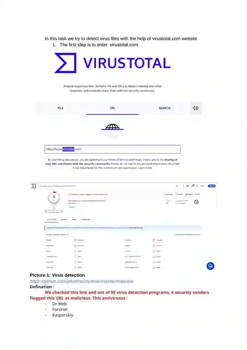 Virus detecting 2
