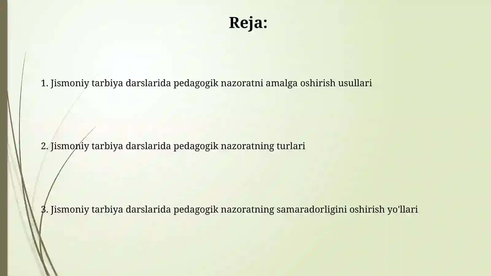 Jismoniy tarbiya darslarida pedagogik nazorat 2