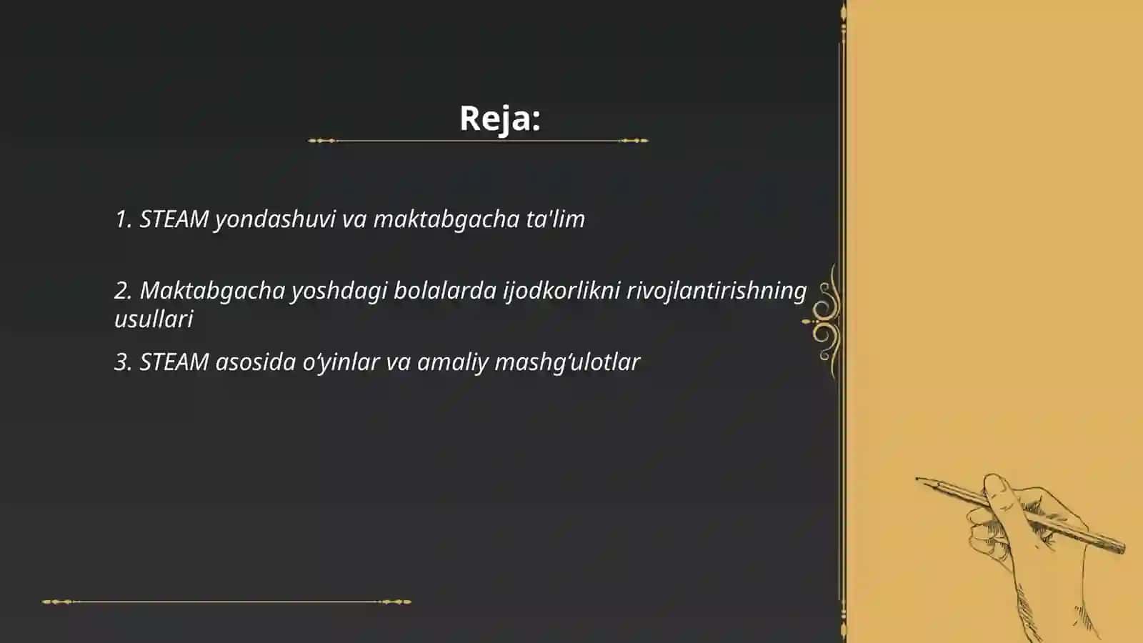 STEAM ta'lim texnologiyasi 2