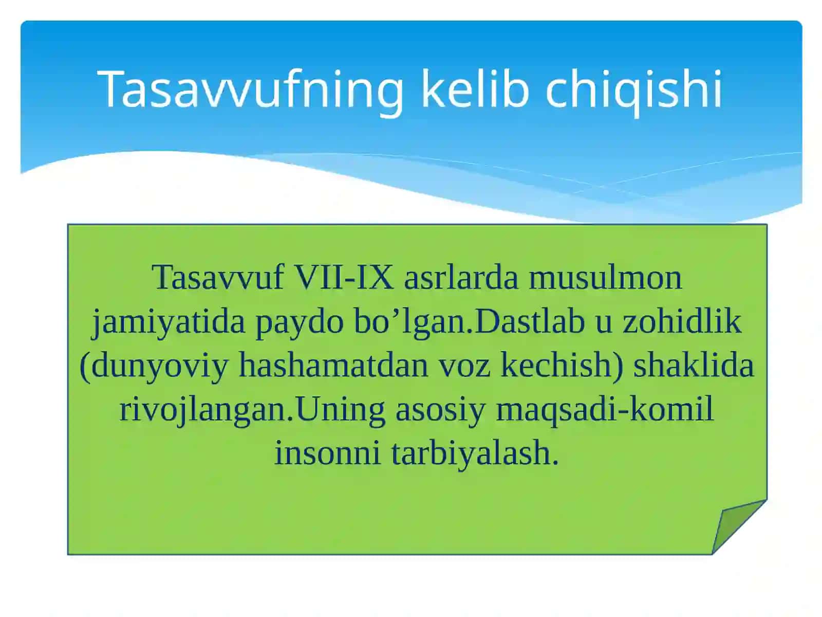 Tasavvuf 2