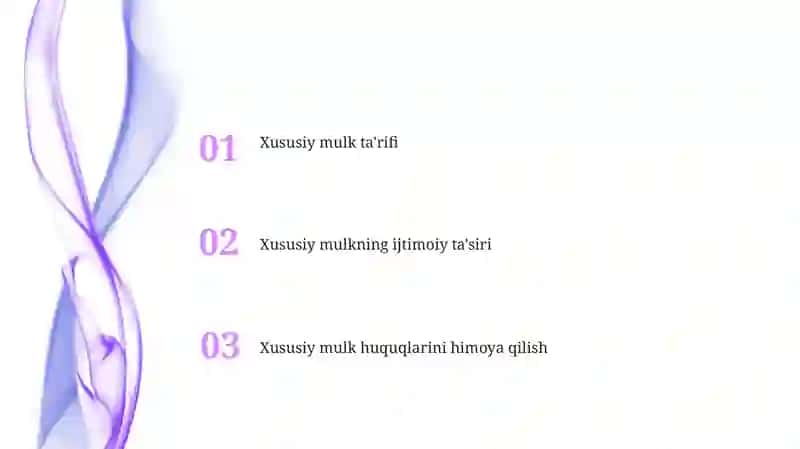 Xususiy mulk 2