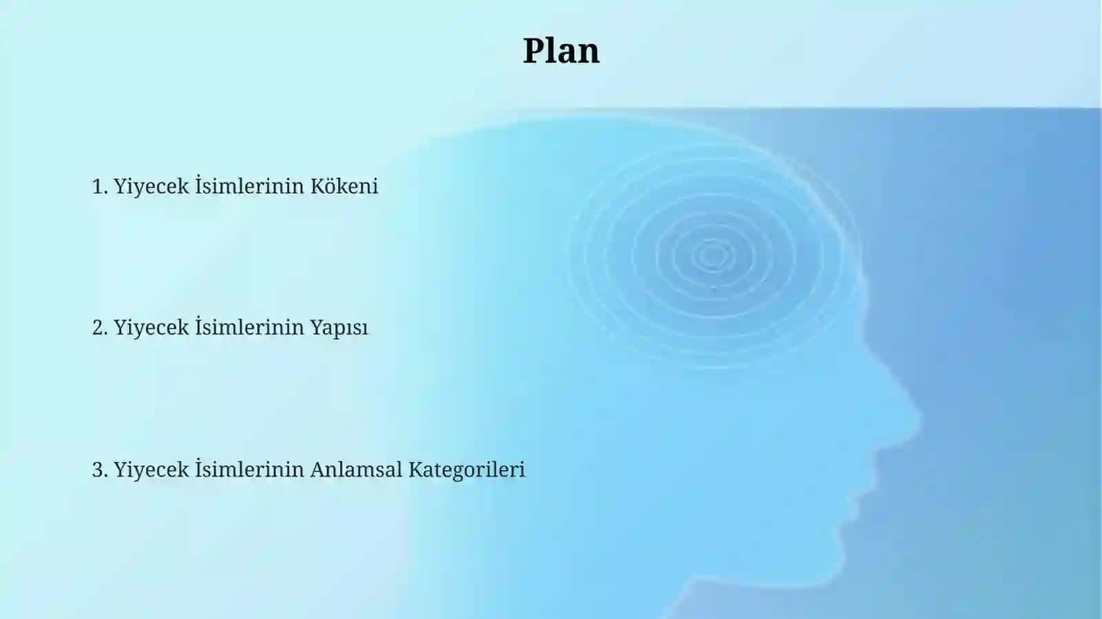 Yiyecek İsimlerinin Kökeni, Yapısı ve Anlamsal Kategorileri 2