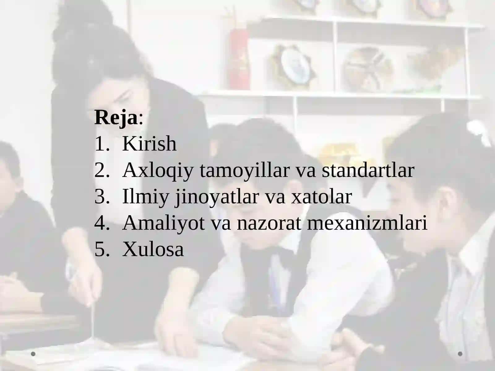 Ilmiy tadqiqotlarda axloqiy meyorlarning o'rni 2