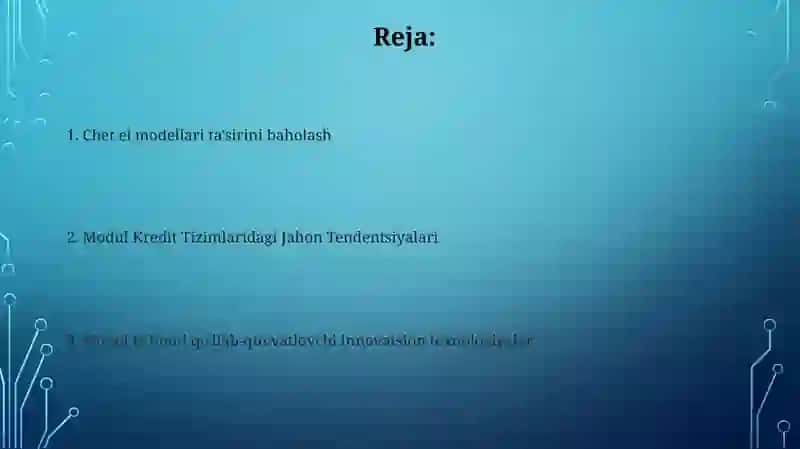 Modul Ta'lim Ramkalari 2