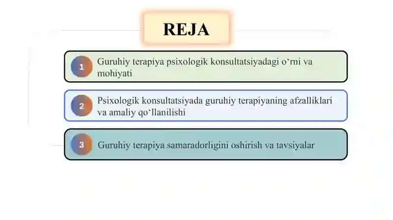 Psixologik konsultatsiyada guruhiy terapiyaning ahamiyati 2