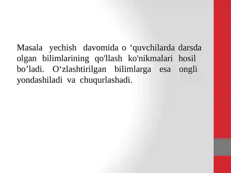 Biologiyanio‘qitishda foydalaniladigan masala va mashqlarning turlari 2