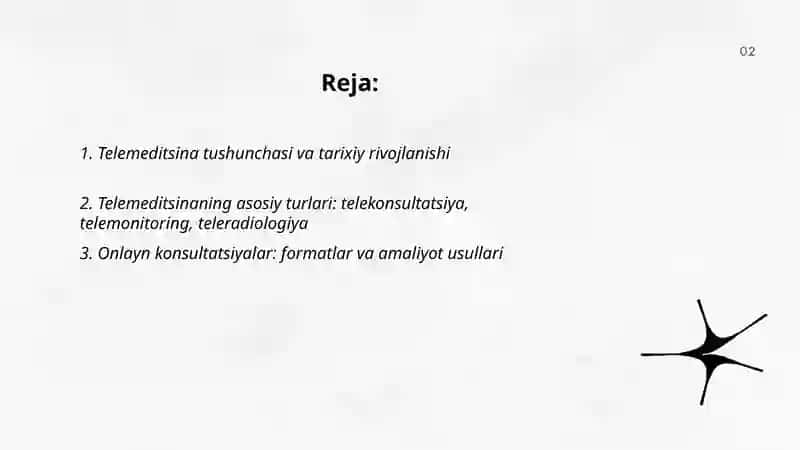 Telemeditsina tushunchasi va uning rivojlanishi 2