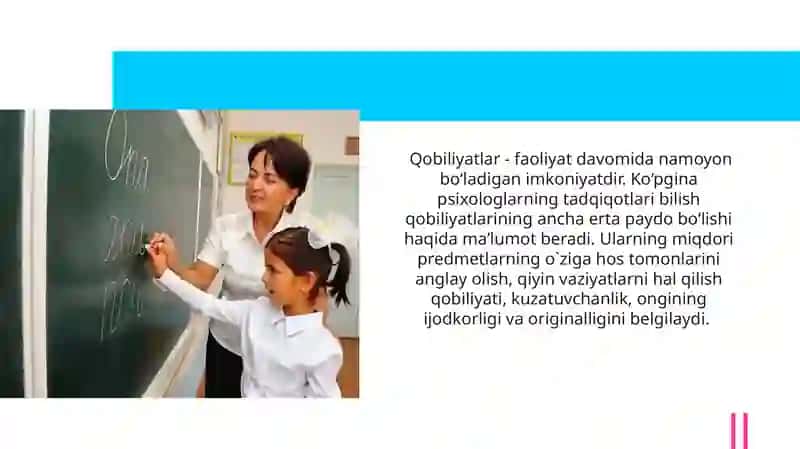Bolalarning qobiliyat va iste'dodlarini ro'yobga chiqarishda maktabning roli 2