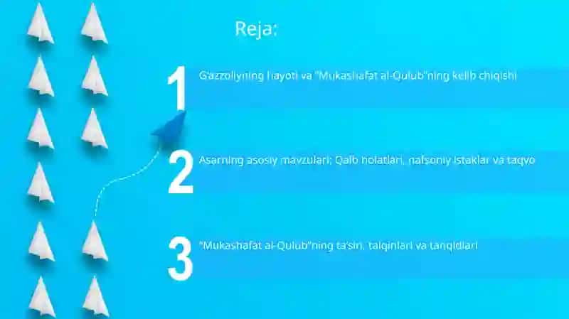 Abu Homid Gʻazzoliyning "Mukoshafatul qulub" asari 2