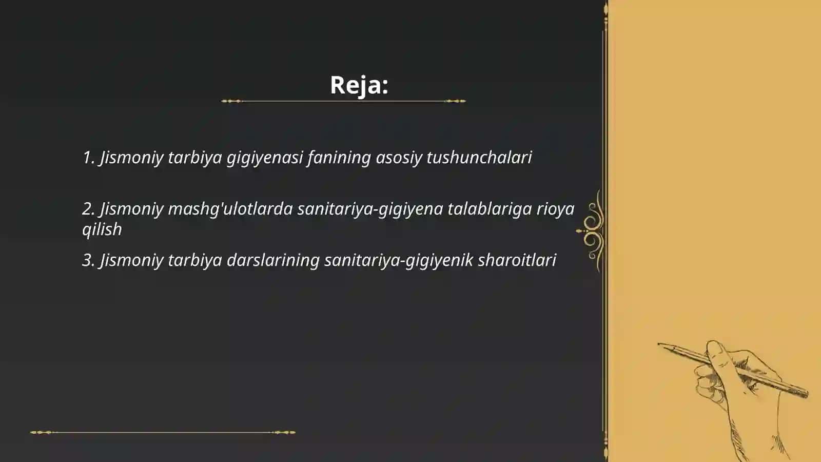 Jismoniy tarbiya gigiyenasi fanining maqsadi hamda vazifalari 2