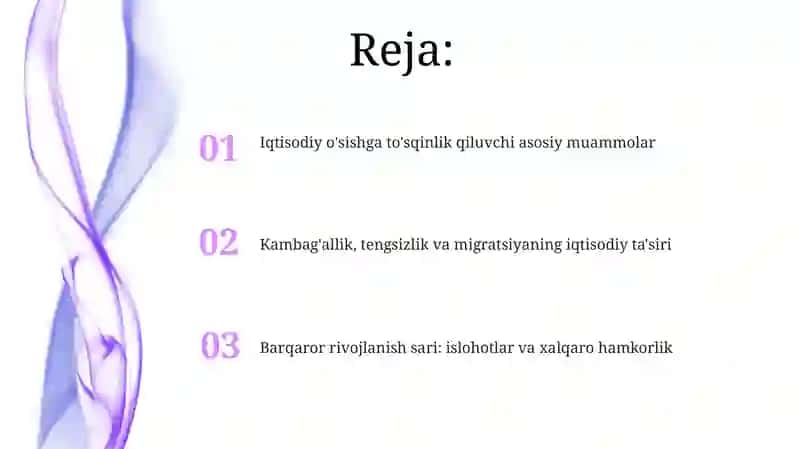 Tojikistonning iqtisodiy rivojlanish muammolari 2